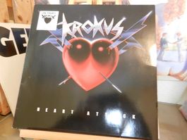 Krokus Heart Attack  1988  CH *GEWASCHEN`* VG++